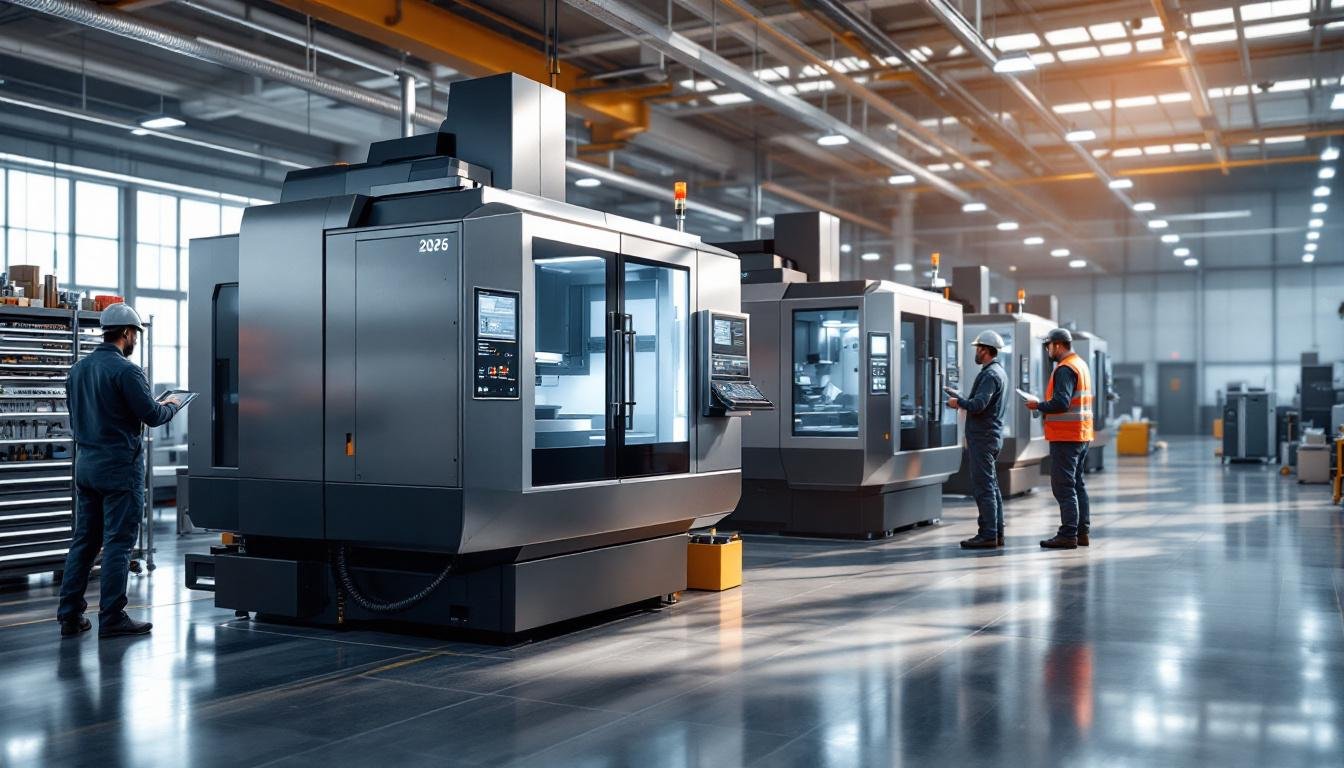 Fraiseuses CNC industrielles : guide complet 2026